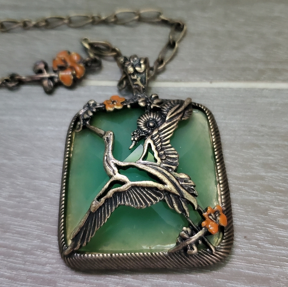 💚💛Lucky Brand  vintage inspired necklace 😍